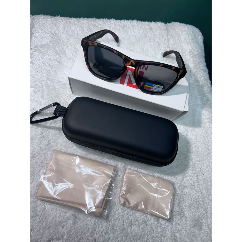 NEISSI 100% UV Polarized Sunglasses & Case For Running & Fitness Performance Act